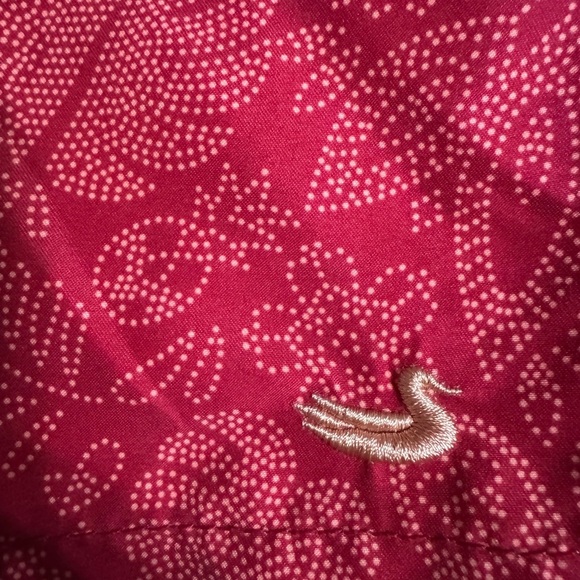 Southern Marsh Dockside Swim Trunk, Men’s, Red, Peach Colors, Quickdry, Size med - Picture 9 of 10